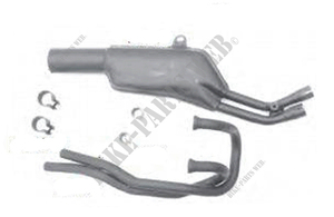 Exhaust, MUSKET full line Honda XR600R 1988, 89 and 90 - 